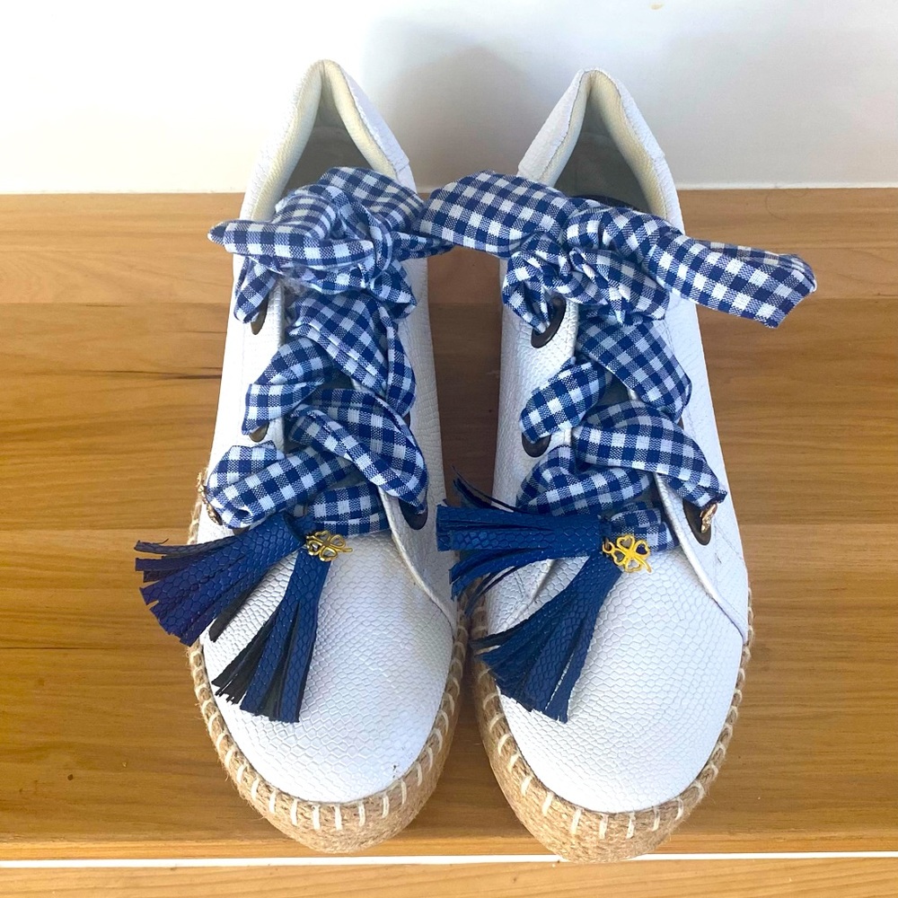 SEASIDE WHITE ESPADRILLE SNEAKERS
